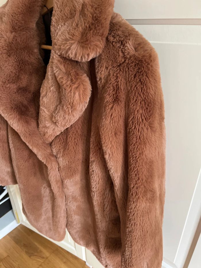 Manteau marron neuf XS - photo numéro 3
