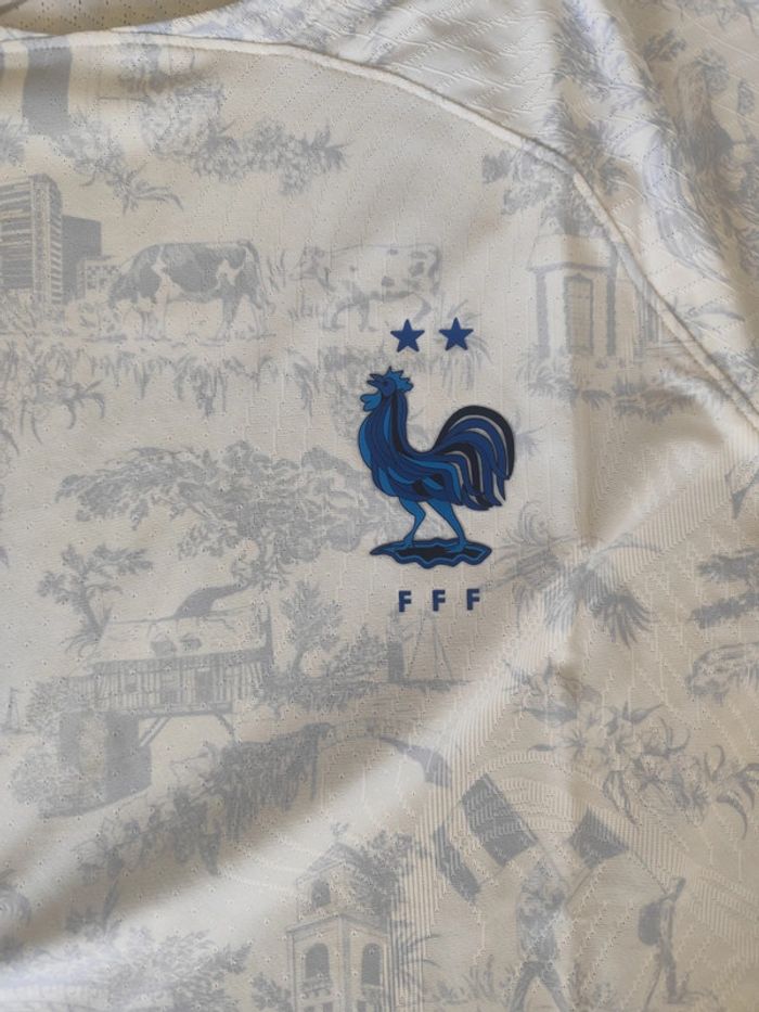 Maillot authentique version joueur équipe de France/ESF année 2022 - photo numéro 3