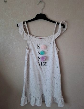 Jolie robe d été à bretelles taille 10 ans Orchestra