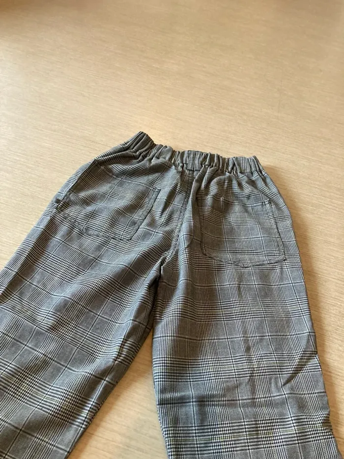 Pantalon imprimé à carreaux - photo numéro 5