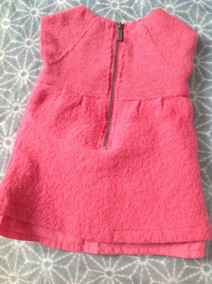Robe rose DPAM épaisse - 3 mois - photo numéro 3