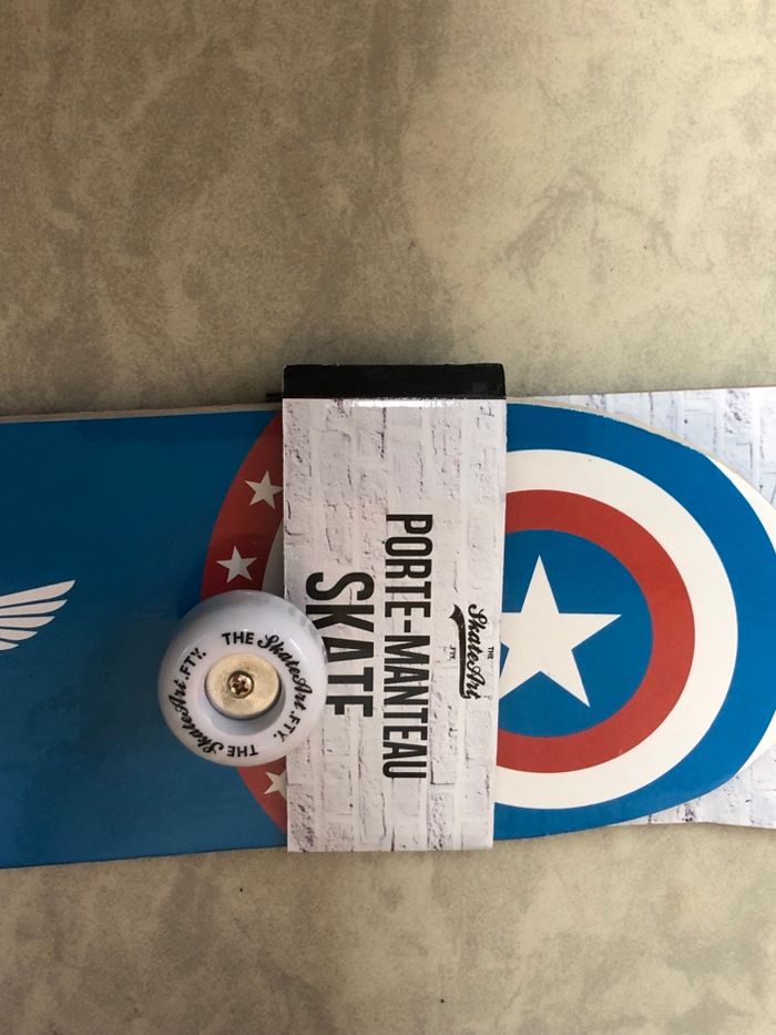 Porte manteau skateboard - photo numéro 4