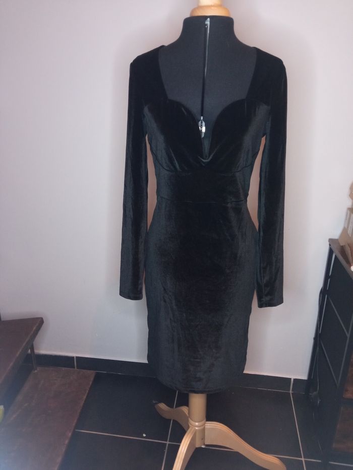 Robe de soirée en velours