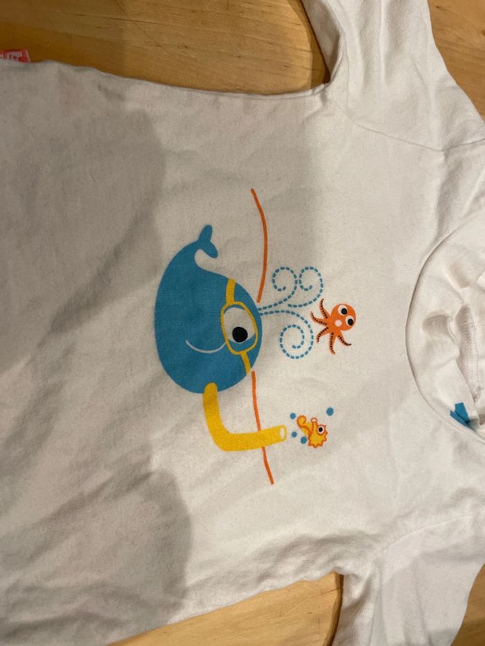 TEE shirt anti uv de baignade piwapee - photo numéro 2