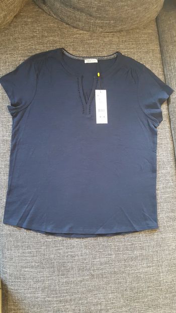 Tee shirt bleu marine S