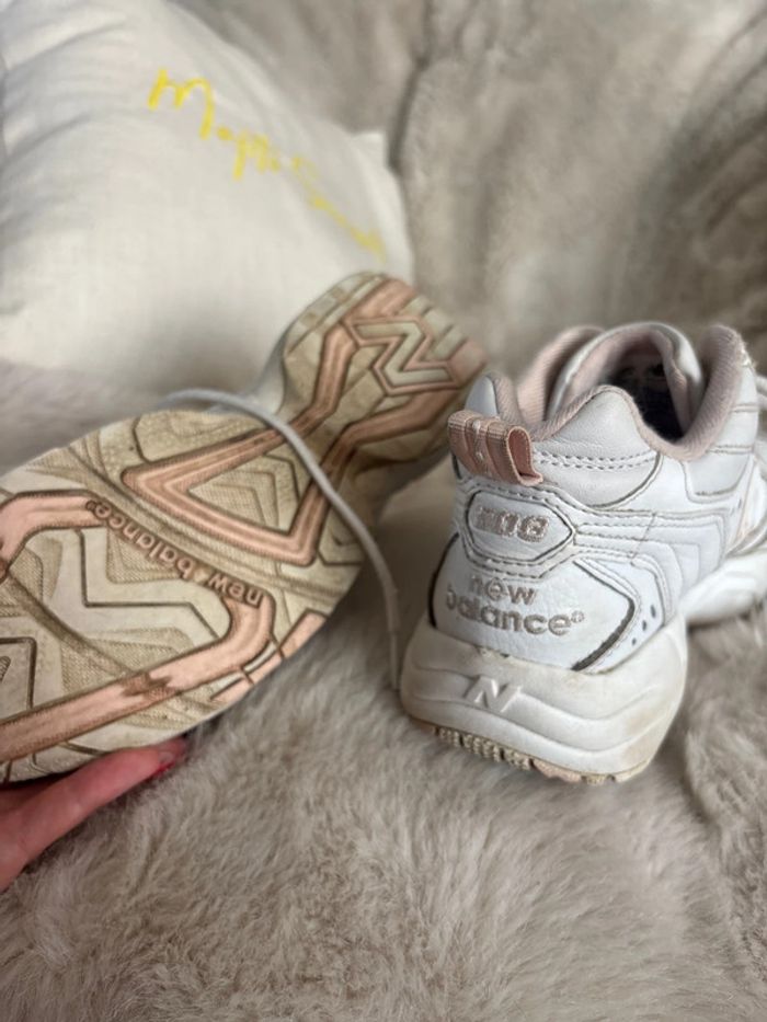 New Balance 608 rose et blanche - photo numéro 7