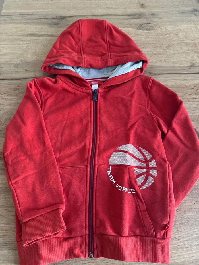 Gilet zip en 5 ans