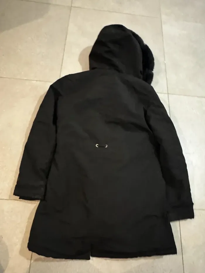 Long manteau Copperose en fausse fourrure, taille L - photo numéro 4