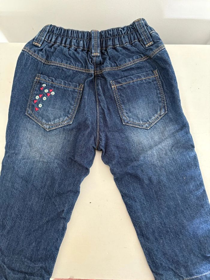Jean bébé Esprit - Taille 9 mois (74 cm) - Très bon état - photo numéro 2
