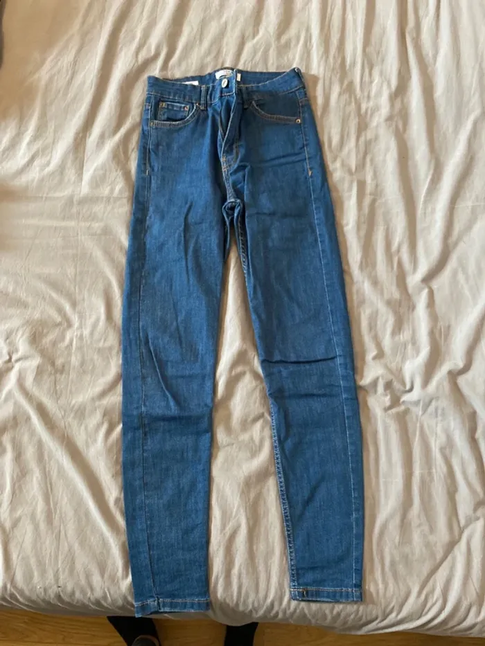 Jeans taille haute