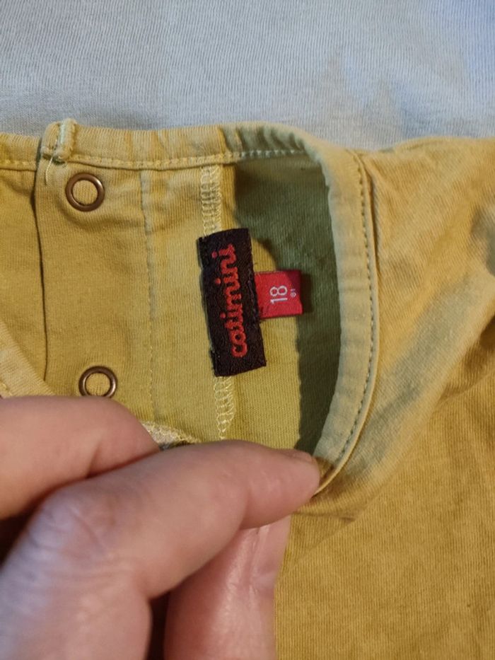 Lot 6 t shorts manches longue 18 mois - photo numéro 9