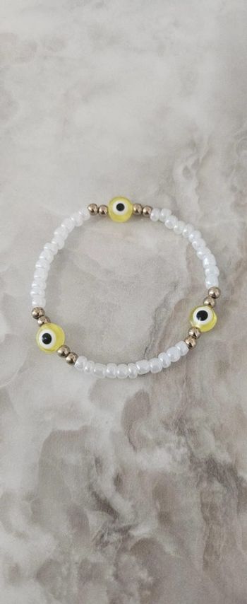 Bracelet à perles réglable