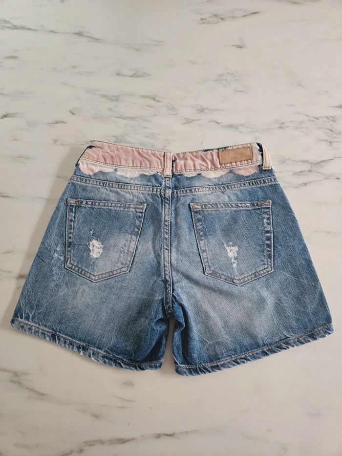 Teddy Smith short en jeans taille 24 - photo numéro 4