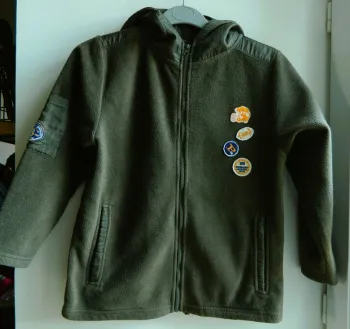 Veste à capuche polaire T 8 ans "Pic Ouic