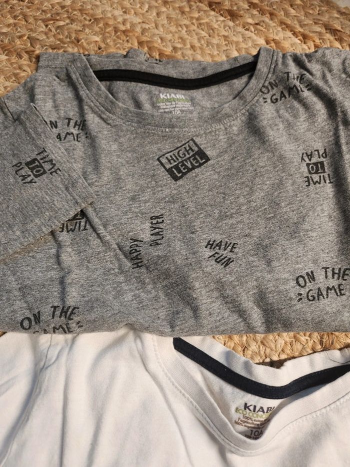 Lot tee-shirt longue manche - photo numéro 2