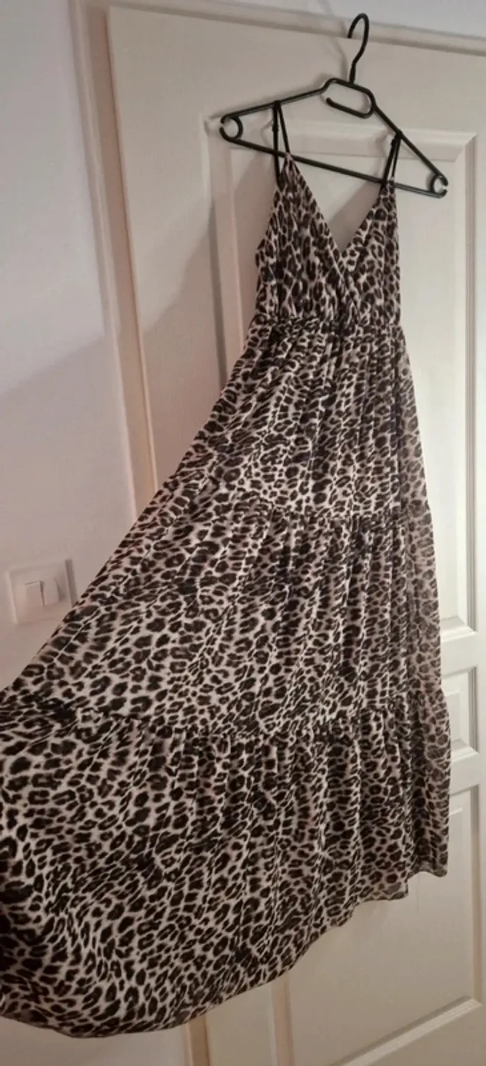 Robe longue léopard Made in italy - photo numéro 4