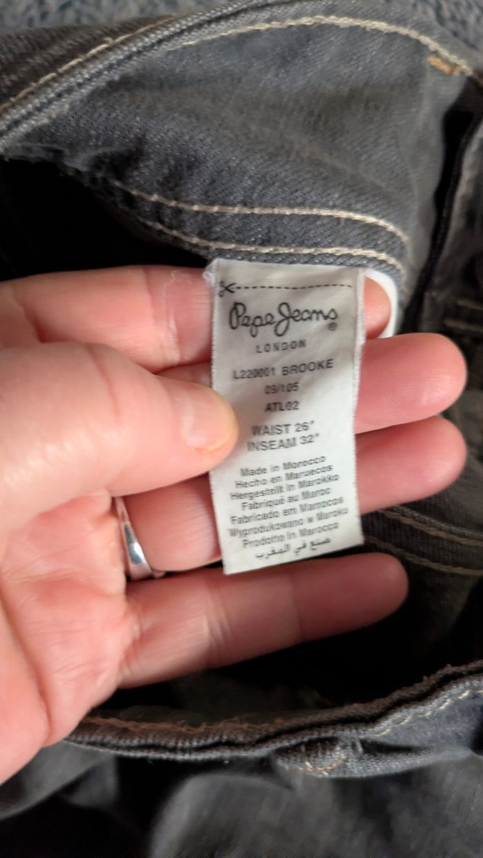 Jeans noir pepe jeans - photo numéro 8