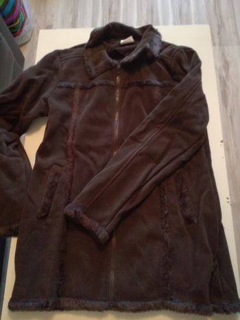 manteau peau de pêche