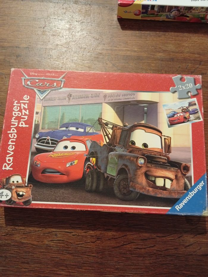 2 puzzle cars marque ravensburger
