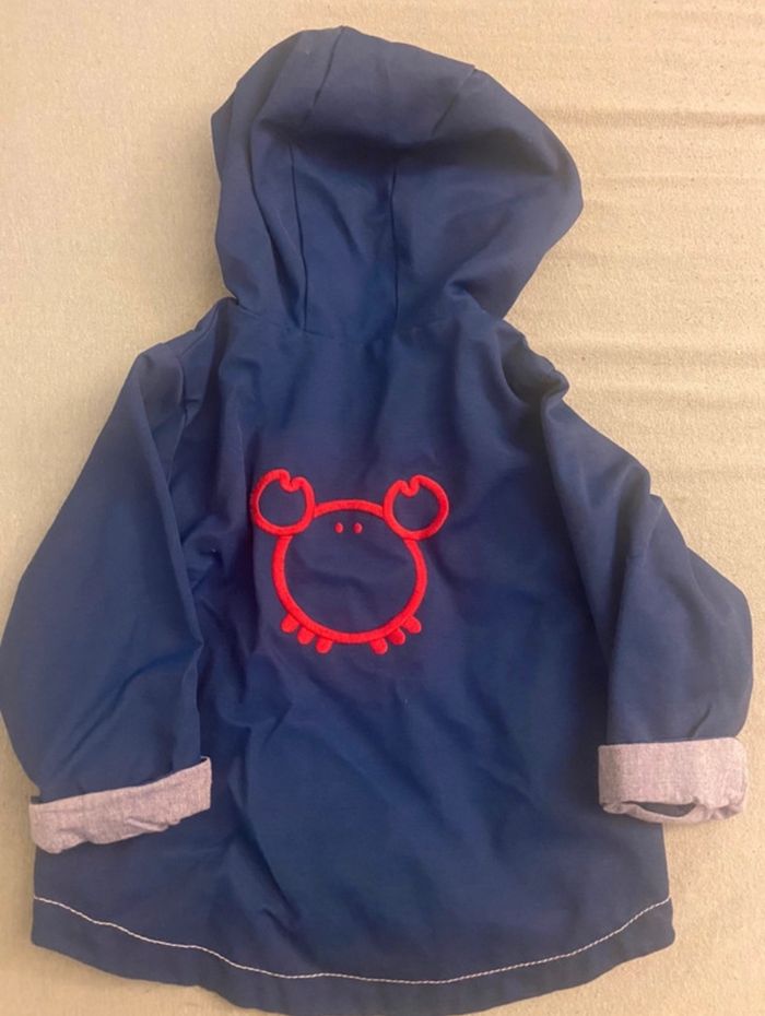 Veste okaidi bleu - photo numéro 2