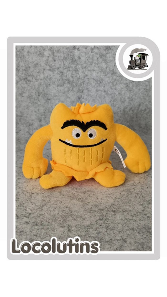 🚂 Peluche la couleur des émotions - joie