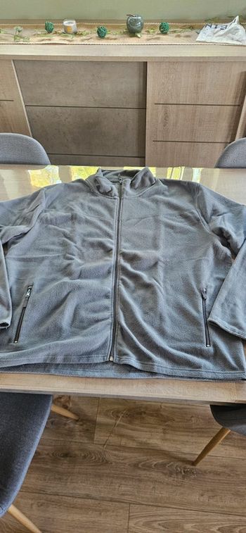 Gilet zippé micropolaire
