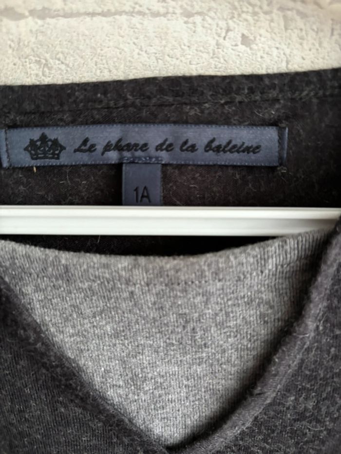 Pull fin le phare de la baleine taille 1 ans - photo numéro 2