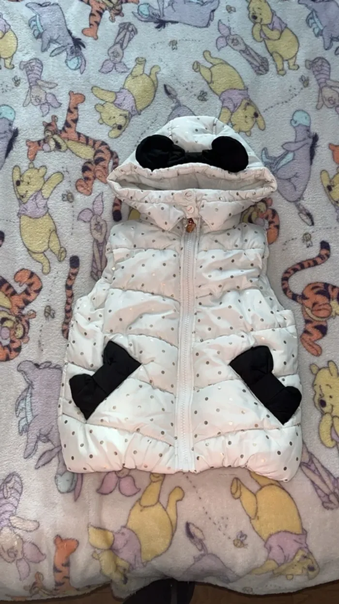 Veste sans manche Minnie 4 ans
