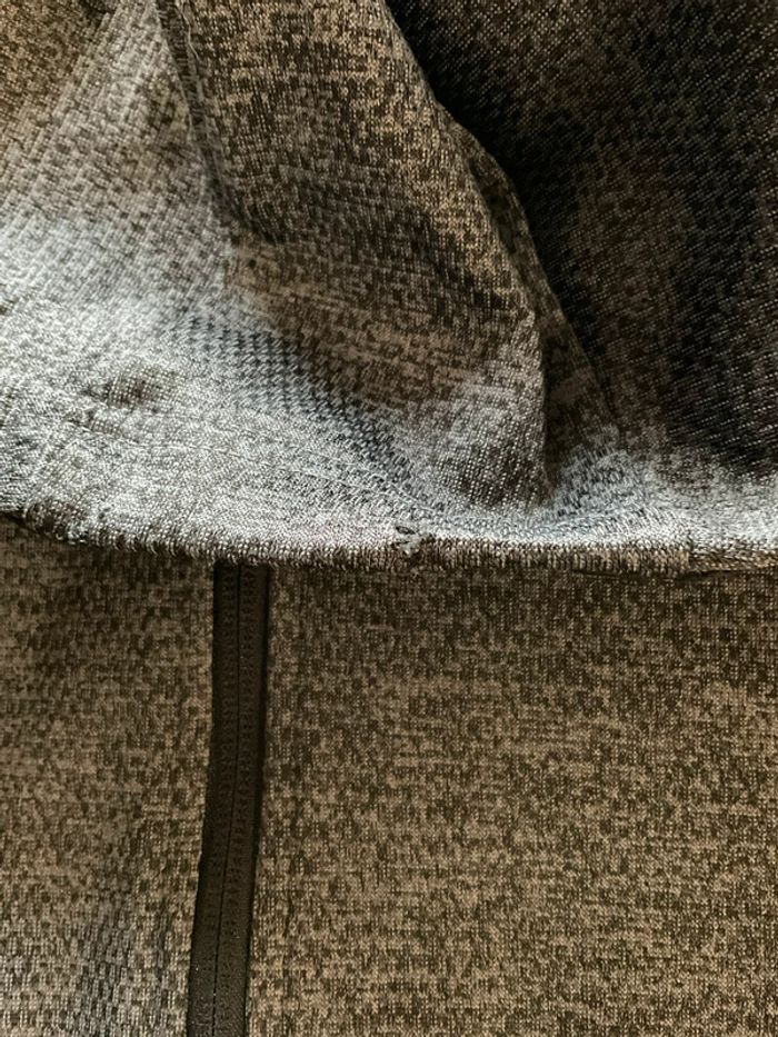 Sweat zippé à capuche pour homme Adidas gris foncé taille L 193 - photo numéro 7