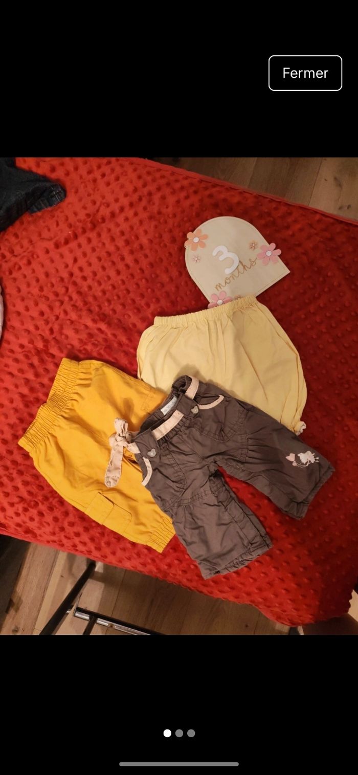 Lot pantalon