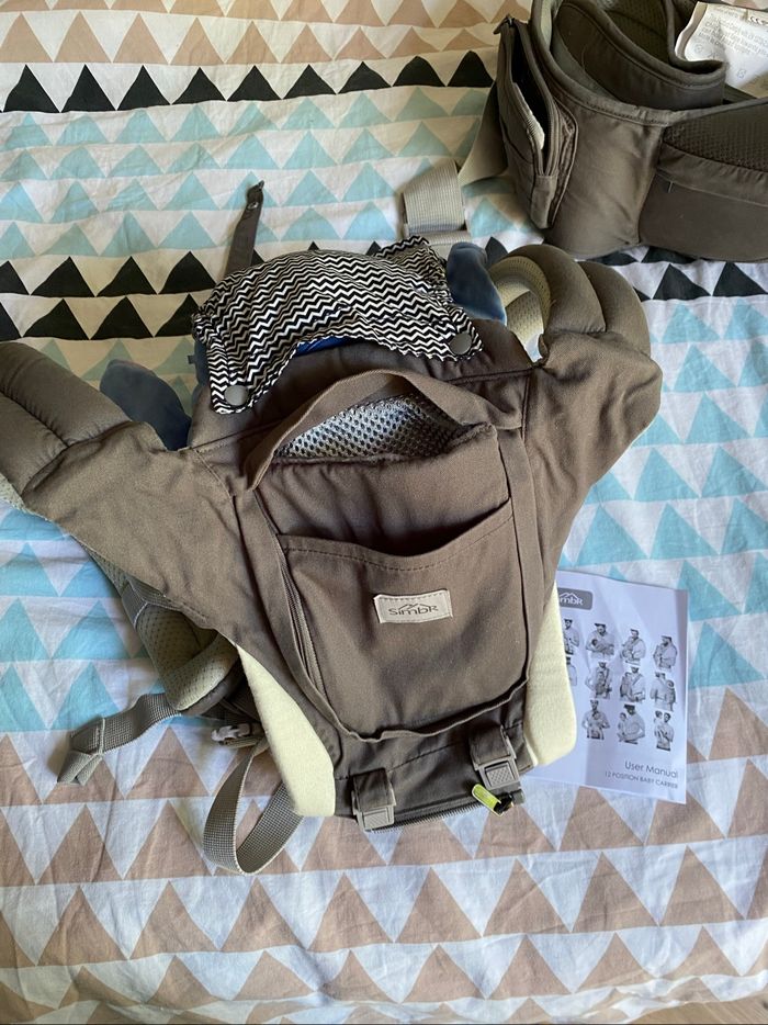 Porte-bébé ergonomique multifonctions - photo numéro 3