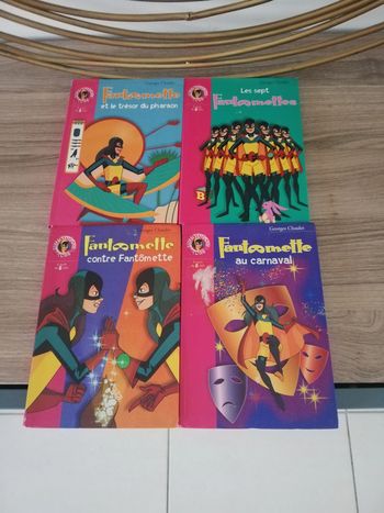 Lot de livres Fantomette dès 8 ans