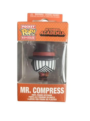 Porte clés figurine Funko Pop My Hero Academia Mr. Compress neuf