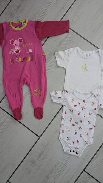 Lot nuit été fille 6 mois