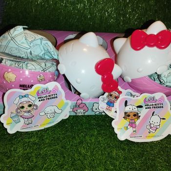 L.o.l surprise cinnamoroll et pochacco collection Hello Kitty and Friends