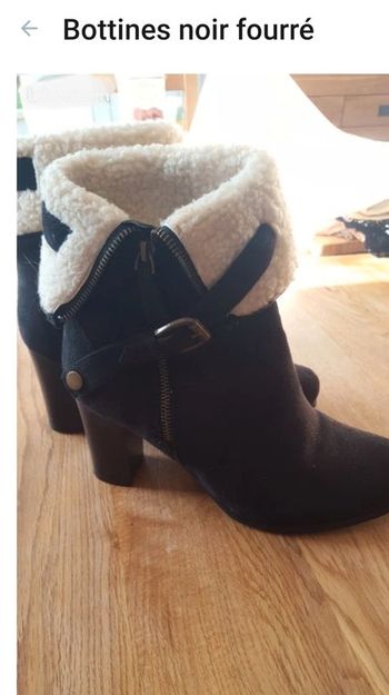 Bottines fourrées