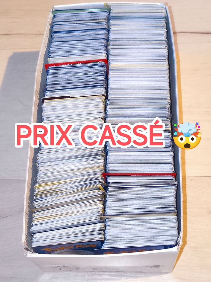 Lot de 100 cartes Pokémon VF en très bon état