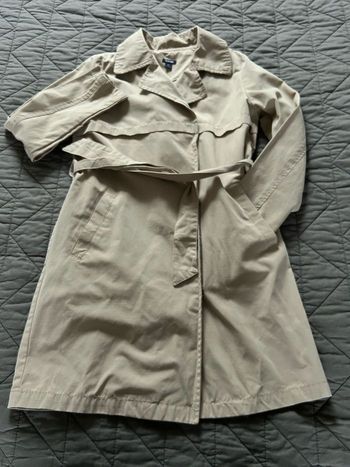 Trench long enfant fille