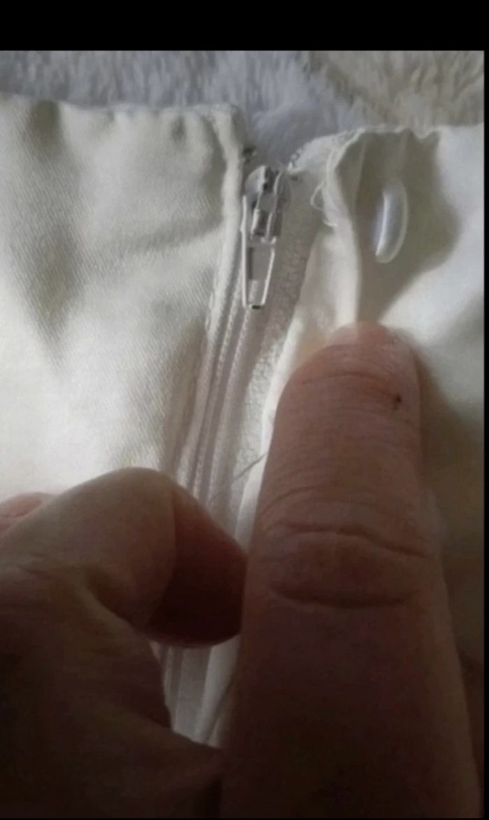 Robe cérémonie 12 mois écru perles - photo numéro 5