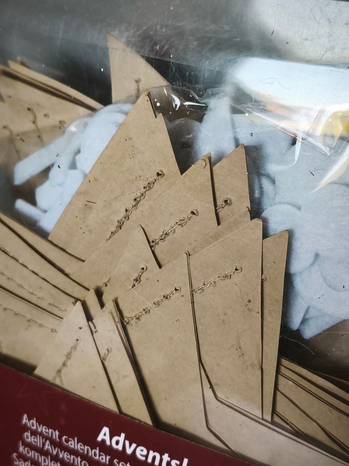 Kit de DIY pour créer un calendrier de l'avent - photo numéro 2