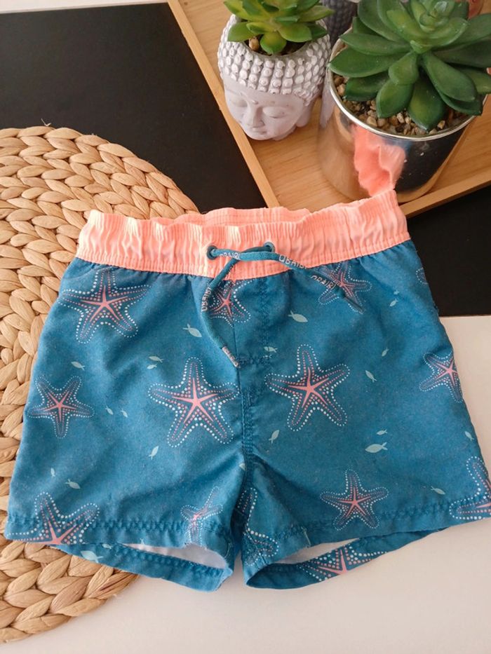 Culotte/Short de bain garçon Obaïbi Taille 18 mois🌿🦊