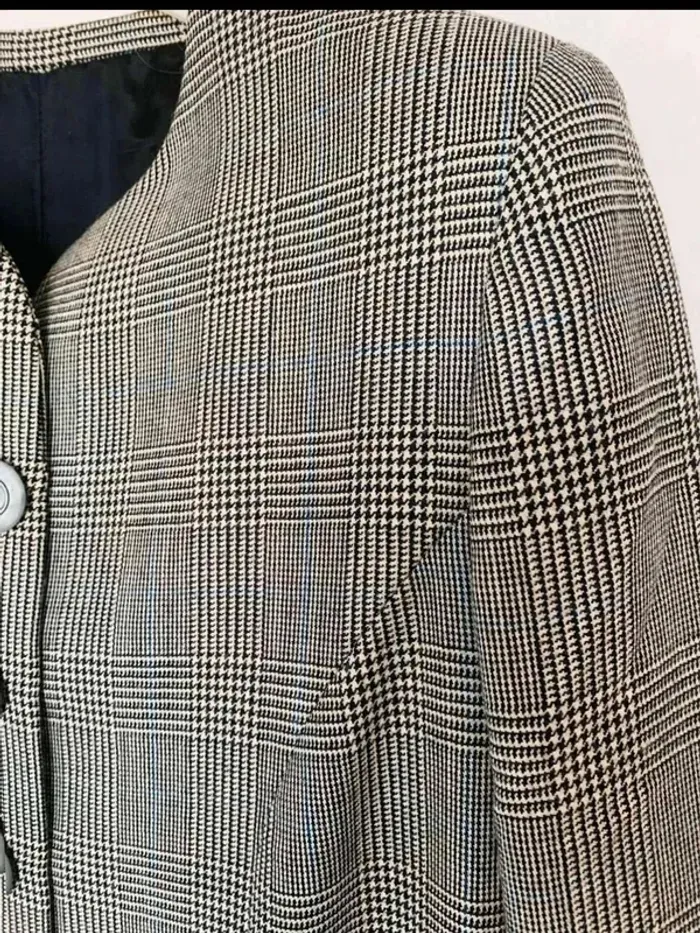 Veste longue demi-saison vintage Taille 40 - 42 - photo numéro 3