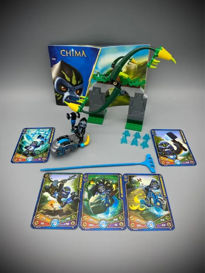 LEGO Legends of Chima 70109 - Whirling Vines - Complet avec Notice et Cartes
