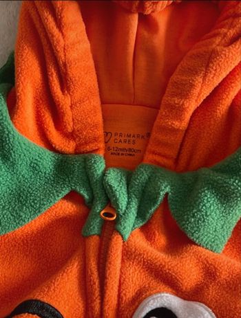 Déguisement bébé citrouille 