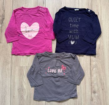 Lot de 3 tee shirts 3m