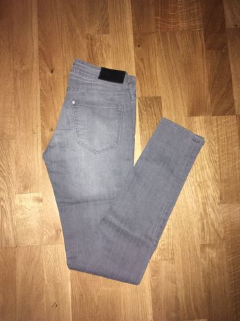 Skinny gris h et m nickel 26/32