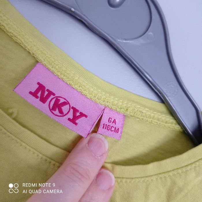 T-shirt jaune vert 6ans - photo numéro 3