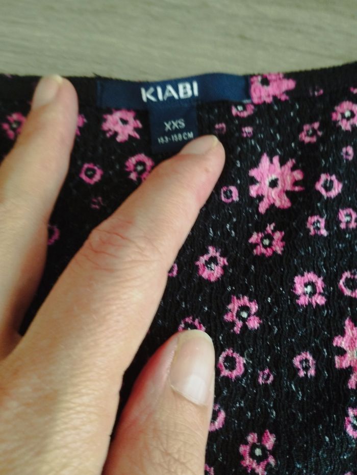 Combi short xxs fille - photo numéro 2