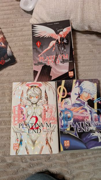 Platinum end 1,2,3 shonen