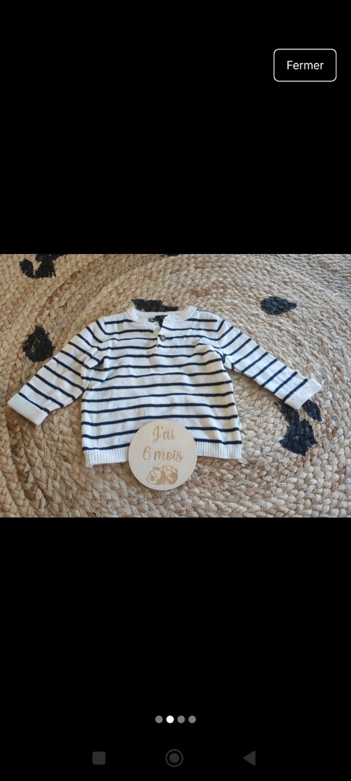 Lot Gilets 6 mois - photo numéro 2